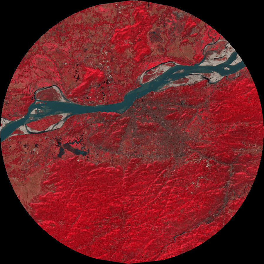 Guwahati Satellite Imagery Sequence - EarthGrid Analytics